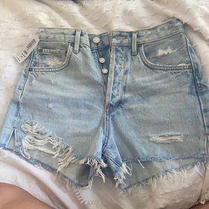 AGOLDE DENIM SHORTS *NEVER WORN WITH TAGS*